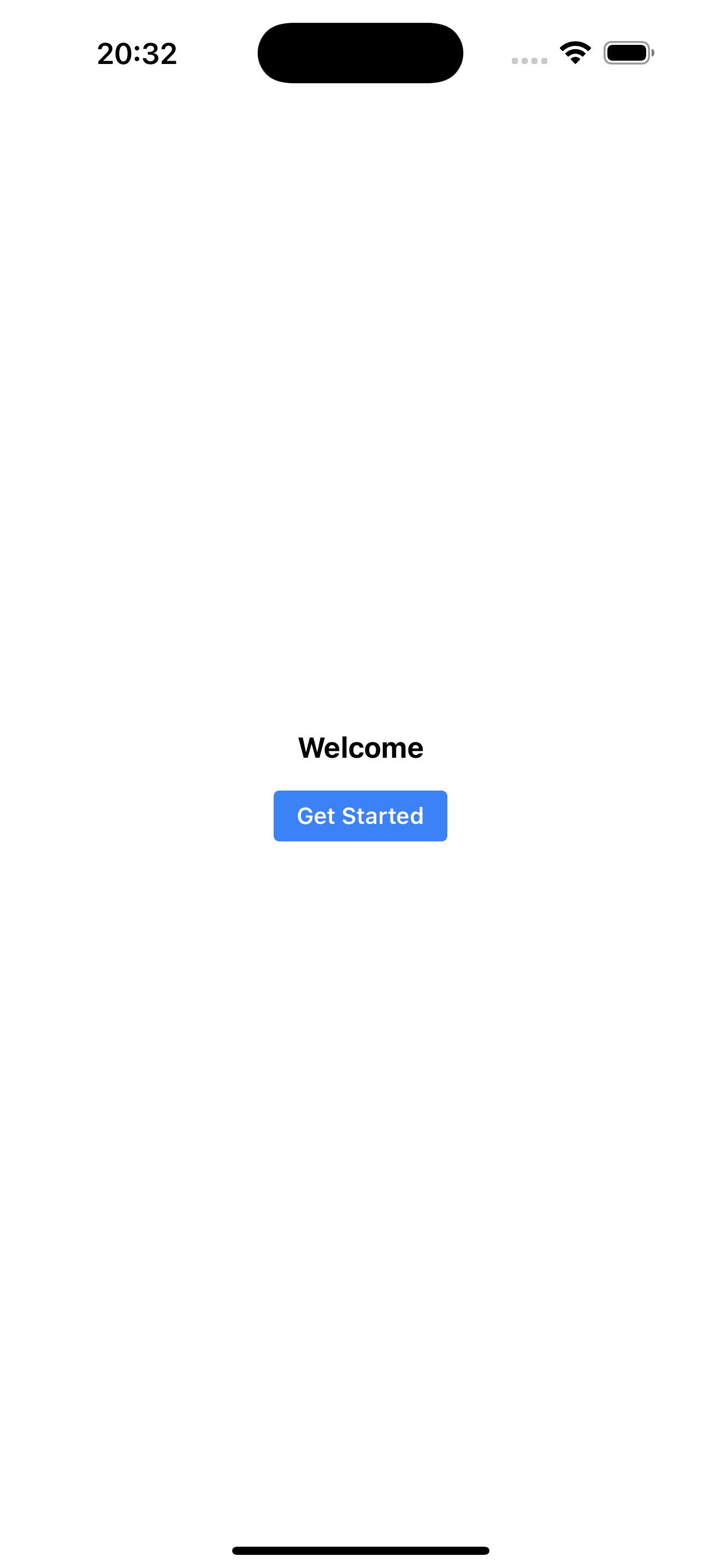iOS Simulator showing the same shared UI components with identical styling as the web version